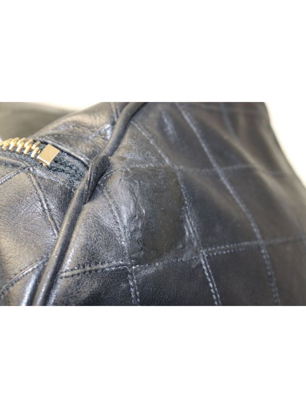 Chanel 0 Bicolor GD Leather Boston - Picture 10 of 11